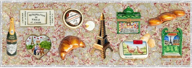 Marin Montagut illustrated Paris objects