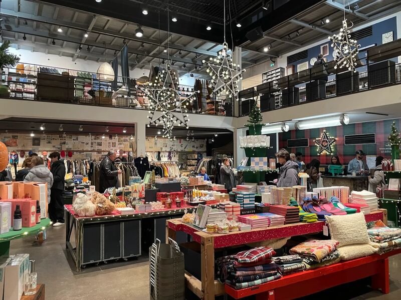 Interior of Merci concept store, Paris