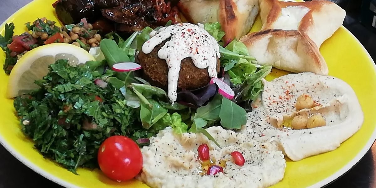 Le Daily Syrien Veggie, mezze syriens dans une ancienne boucherie