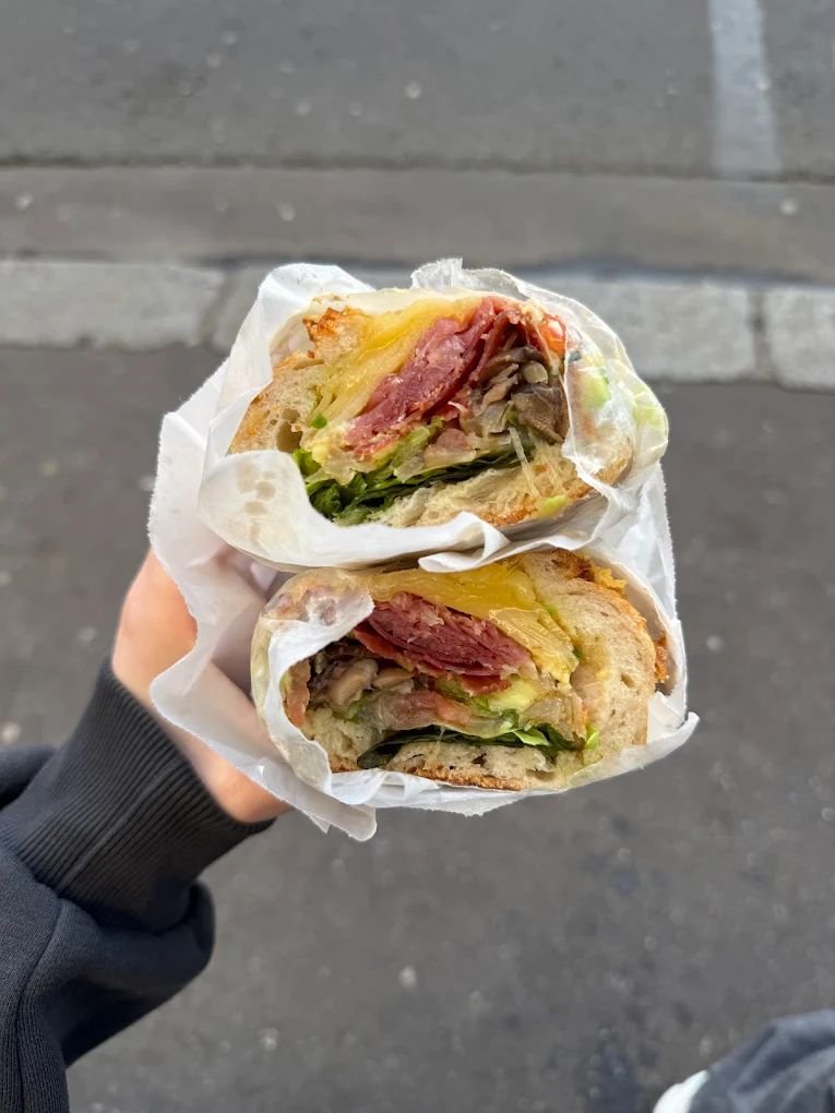 Sandwich Chez Alain Miam Miam, rue Charlot